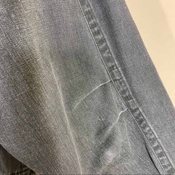 Eddie Bauer Men Green Denim Carpenter Jacket Coat - Picture 12 of 16